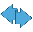 DevExpress Presentation API - Shape Type - LeftRightRibbon