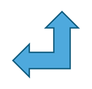 DevExpress Presentation API - Shape Type - LeftUpArrow