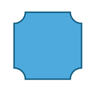 DevExpress Presentation API - Shape Type - Plaque