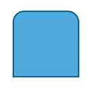 DevExpress Presentation API - Shape Type - RoundSameSideCornerRectangle