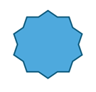 DevExpress Presentation API - Shape Type - Star10