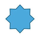 DevExpress Presentation API - Shape Type - Star8