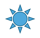 DevExpress Presentation API - Shape Type - Sun