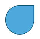 DevExpress Presentation API - Shape Type - Teardrop