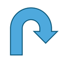 DevExpress Presentation API - Shape Type - UTurnArrow