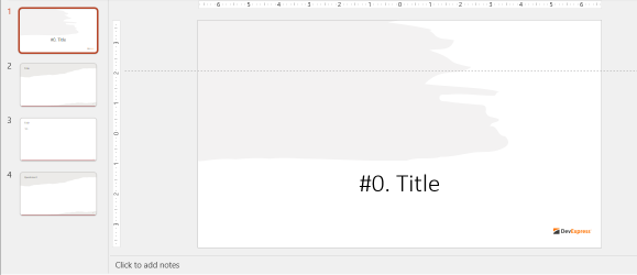 DevExpress Presentation Views - Drawing Guides