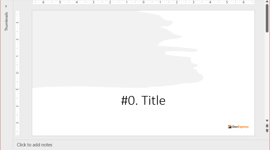 DevExpress Presentation Views - Collapse Side Content Region
