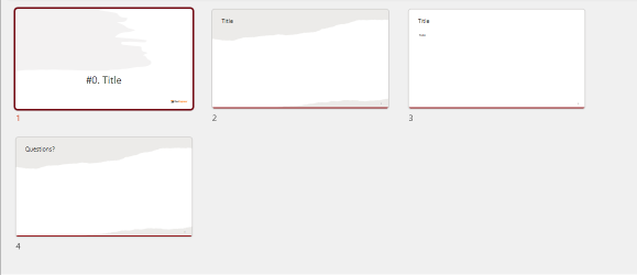 DevExpress Presentation API - Slide Sorter View