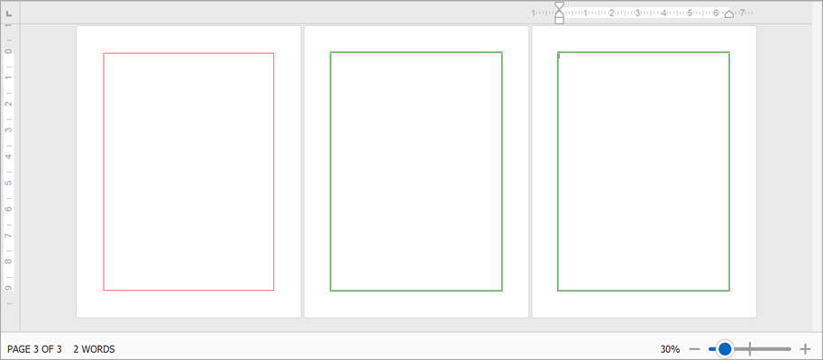word processing document api page borders