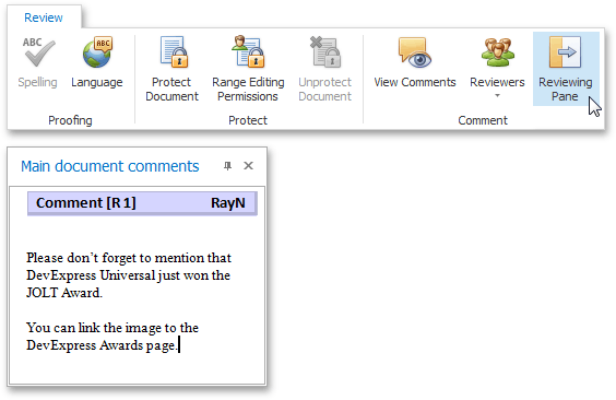 rich-edit-reviewing-pane