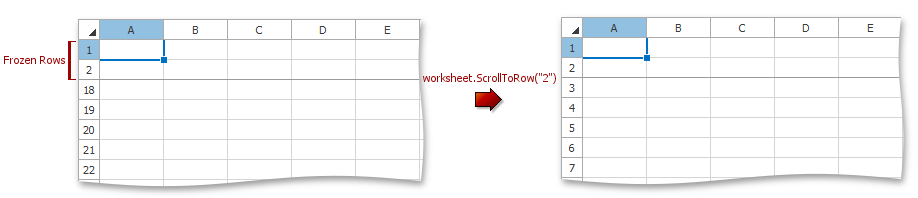ScrollToFrozenRow