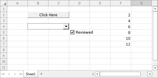 form controls create