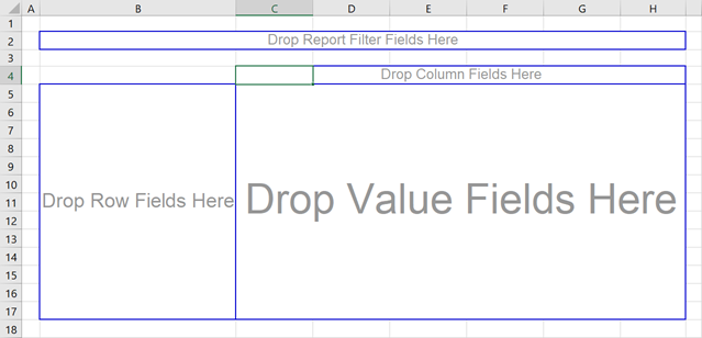 Classic PivotTable layout