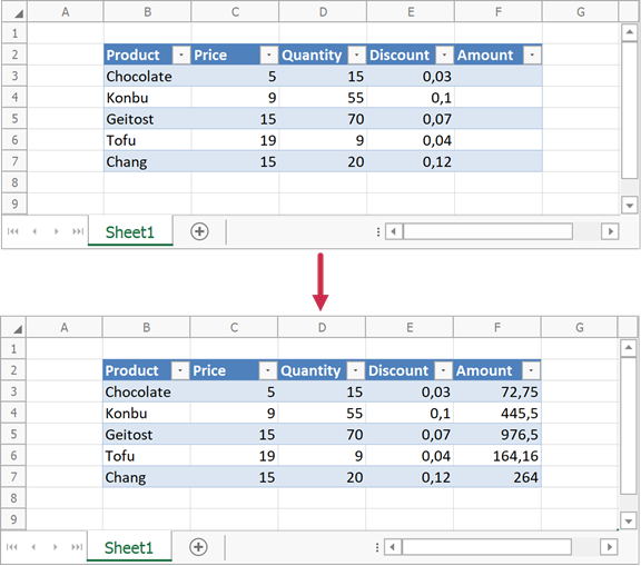 Create a calculated column