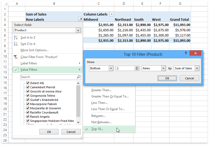 Spreadsheet_PivotTables_Top10Filter