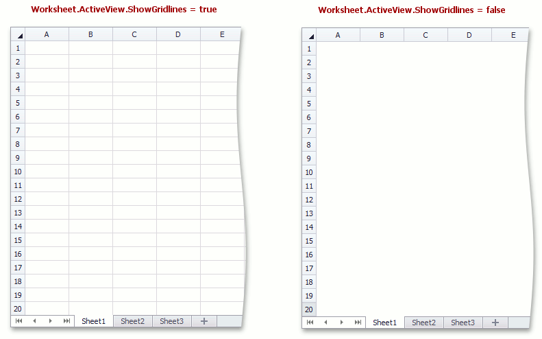 SpreadsheetControl_Worksheet_ActiveView_ShowGridlines