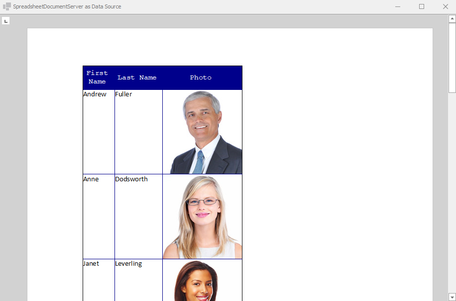 Use Worksheet Table as a Data Source