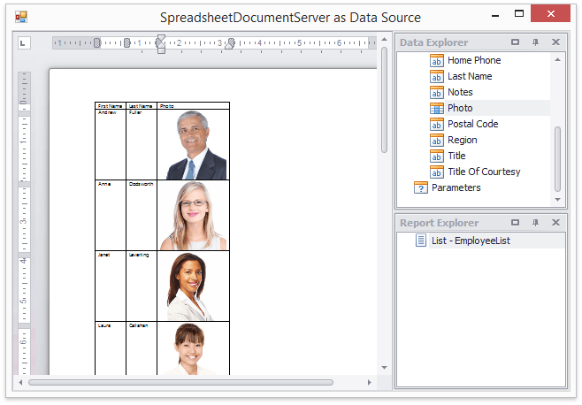 Use Worksheet Table as a Data Source