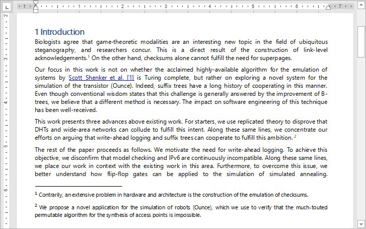 how to link endnote to word