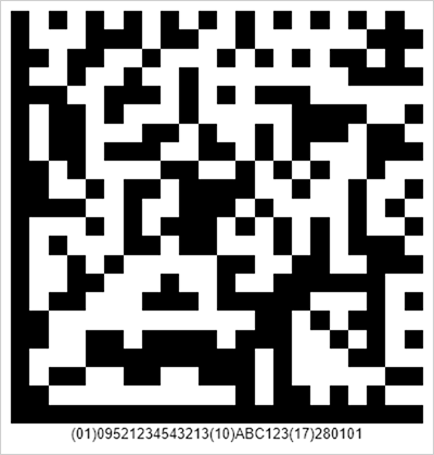 GS1 Data Matrix, DevExpress Barcode Generation API for Java