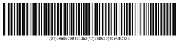 EAN-128 (UCC), DevExpress Barcode Generation API for Java