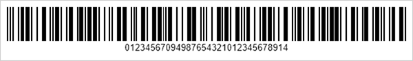 Interleaved 2 of 5, DevExpress Barcode Generation API for Java