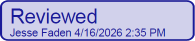 DReviewed Stamp Annotation