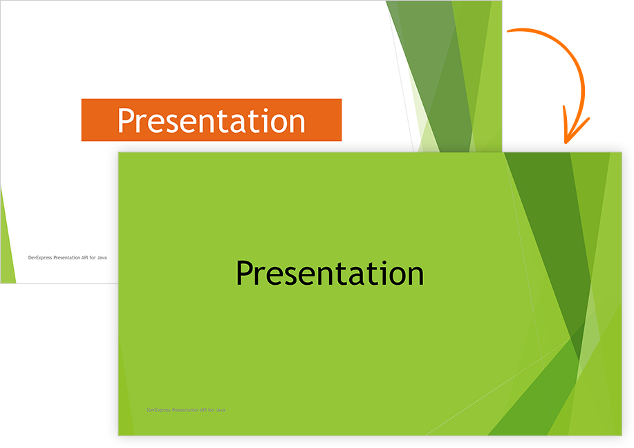 Customize Shape Appearance with Theme Styles, DevExpress Presentation API for Java
