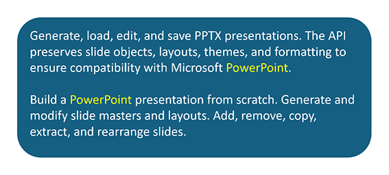Format Specified Text Ranges, DevExpress Presentation  API