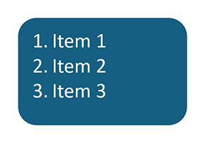 Numbered (Ordered) List, DevExpress Presentation API for Java