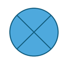 DevExpress Presentation API - Shape Type - FlowChartSummingJunction