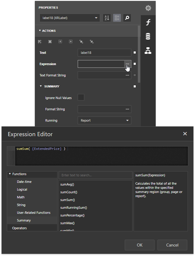 report-server-control-summary-options