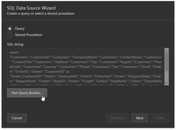 report-server-data-surce-wizard-run-query-builder