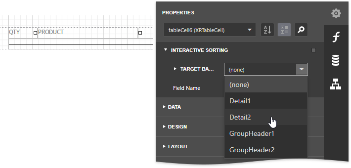 report-server-interactive-sorting-target-band