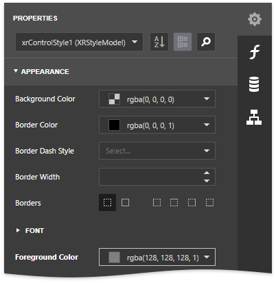 report-server-style-properties