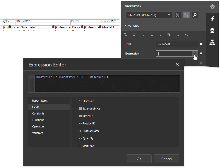 report-server-table-cell-expression