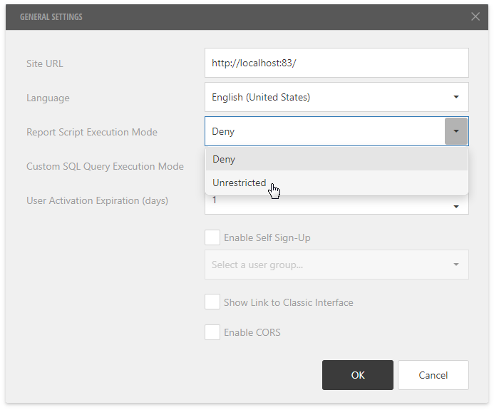 Enable Scripts