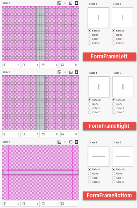 Form Borders DX