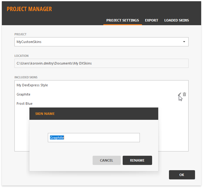 devexpress file browser winform