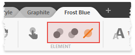 Ribbon - Color Selectors