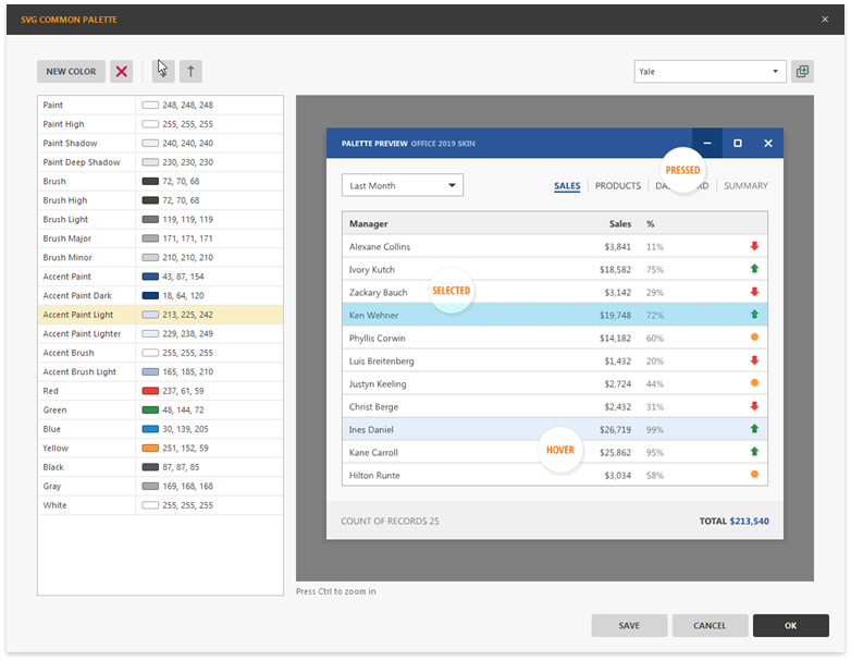 WinForms Skin Editor, WinForms Skin Editor