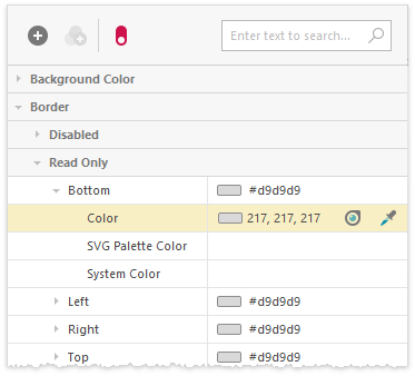 UI - Property Grid