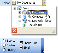 A Bar Item Container for In-Place Editors