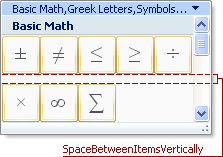 VCL Bars: Increased Space