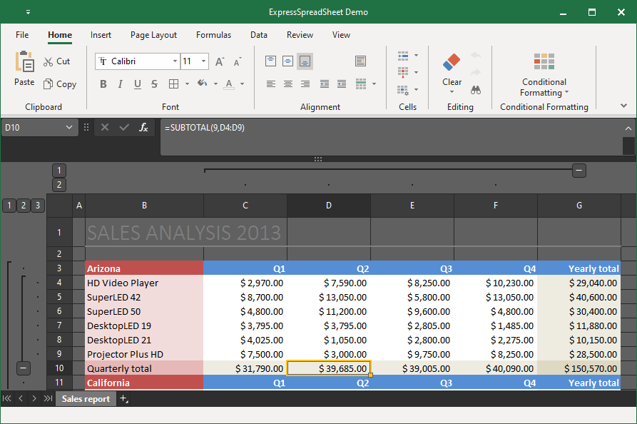 VCL Bars: Different Ribbon Look & Feel Settings