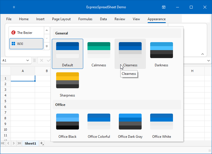 VCL Bars: A Ribbon Skin Selector