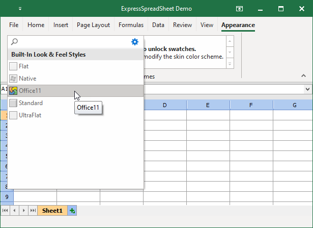 VCL Bars: Deprecated Look & Feel Styles