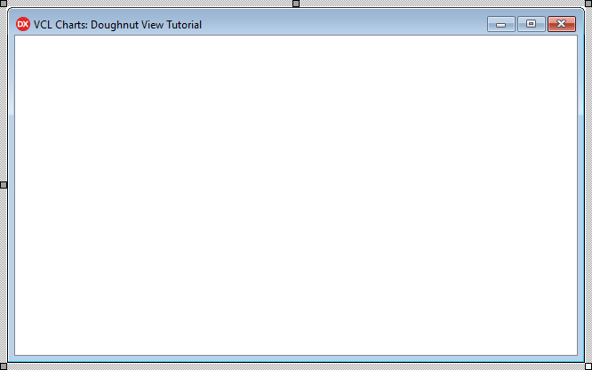 VCL Chart Control: Doughnut View Tutorial. Step 1 - Add a Chart Control