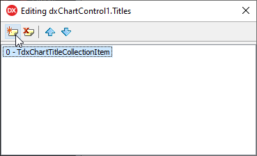 VCL Chart Control: Doughnut View Tutorial. Step 3 - Add an Extra Title