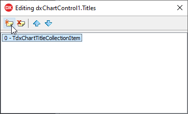 VCL Chart Control: Line View Tutorial. Step 4 - Add an Extra Chart Title